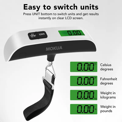 🔥Portable Digital Luggage Scale Accurate Weighing🧳⚖️
