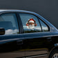 2025 Christmas Sale🎅🎅🏿"Santa's Breaking In!" Creative Christmas Car stickers 🚗🎄