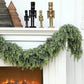 🎅⛄2025 Christmas Artificial Cypress Leaf Vine Wreath🎄（1.8m）