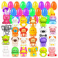 🔥Last Day Special Price ￡9.99!!⚡50K+ SOLD🎁12/24PCS Easter Eggs Prefilled Slow Rising Squishy Toys