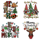 15PCS Christmas Mystery DTF Transfer Bundle – Ready to Press Holiday Designs for Festive DIY Creations