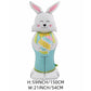 🎁EASTER SALE – £5.99!!🐰🎉3Giant 3D Standing Bunny Balloon Self-Supporting Festive Cheer