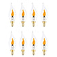 🔥E12 LED Flickering Flame Decoration Light Bulbs💡 -Perfect Ambiance for Halloween Christmas