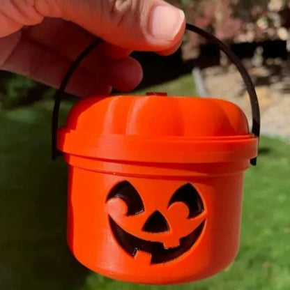 🎃Last Day Buy 1 Get 1 Free: ￡7.99!🎃Mini Halloween Nostalgia Bucket 3D Printed🍭