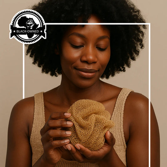 Buy 1 Get 1 Free✨🛁100% Authentic African Exfoliating Net Sponge