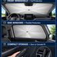 ✨️✨️Last Day 50% OFF☀️🚗2026 Upgraded Car Windshield Sun Shade Umbrella