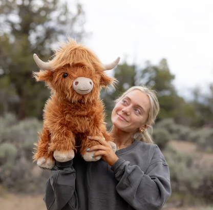 Christmas Best-selling Gift Toy🐂🎁Cute Cartoon Highland Cow Cuddly Toy🏆High-quality Official Store