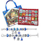 🎅Christmas Gift idea 50% OFF 🎁24-Day Christmas Bracelet Advent Calendar – DIY Jewelry-Making Kit for Girls