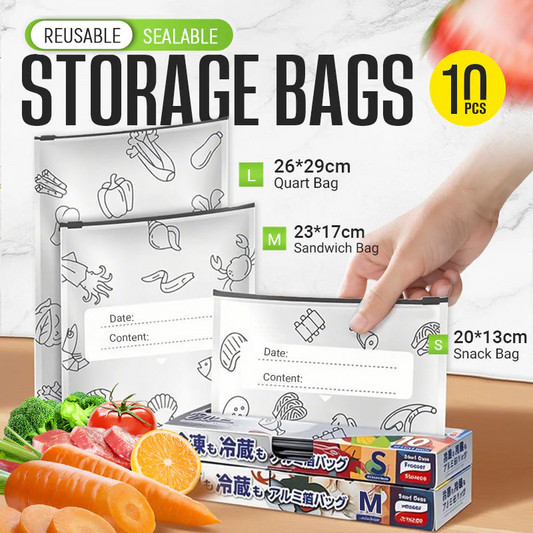 ♻️Reusable Aluminum Foil Sealable Storage Bags✨