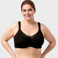 🏆 Last Day Special Price £8.99! 💐Women's Elegant Sheer Full Coverage Plus Size Bra