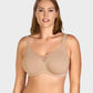 🏆 Last Day Special Price £8.99! 💐Women's Elegant Sheer Full Coverage Plus Size Bra