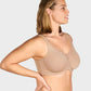 🏆 Last Day Special Price £8.99! 💐Women's Elegant Sheer Full Coverage Plus Size Bra