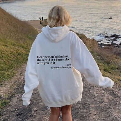 Amen 🙏🏾 ❤️Dear Person Behind Me Sweatshirt