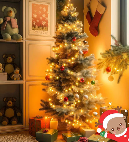 🎅CHRISTMAS BSET DECORATION!!✨🎁8 Modes 100-600 Christmas LED String Lights