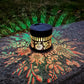 🎁2026 New Arrivals 50% OFF💥Solar Mandala Wall Light Outdoor Garden Fence Projector Lamp Patio Ambient Decor
