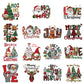 15PCS Christmas Mystery DTF Transfer Bundle – Ready to Press Holiday Designs for Festive DIY Creations