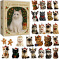🐱A Purr-fect Gift for Cat Lovers💞 Holiday Advent Calendar with 24 Festive Cats