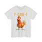 🔥LAST DAY SALE 50% OFF!!🐓F-Caw-F😍Humorous Chicken Pattern T-Shirt🖤