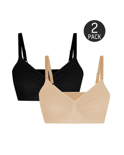 🌸🌸Women's Full Coverage Non-Padded Wireless Sculpt Bra