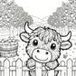 ⚡Black Friday Sales 🐮Highland Cow Coloring Book