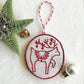 Christmas New🎄Hand Embroidery Christmas Ornaments kit