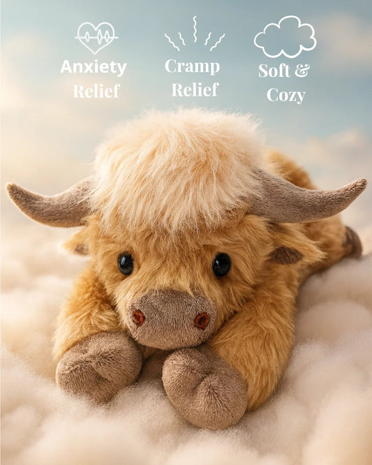 Christmas New Gift Toy🐂🎁Cute Cartoon Highland Cow Cuddly Toy🏆High-quality Official Store