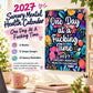 🖤 Black Friday Deal: Just £7.99! 🔥📅2027 Sweary Mental Health Calendar