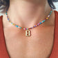 🔥BUY 1 GET 1 FREE🌈 Letter Beaded Necklace for Women🔤A-Z