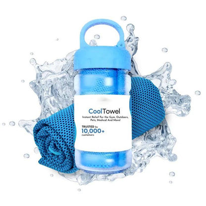 🎁Last Day Buy 1 Get 1 Free (Each only ￡3.49)🔥Cold Sweat Towel You Can Use Anywhere, Anytime! Reusable Soft Absorbent Cooling Portable