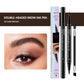 Buy 1 Get 1 Free💖 Achieve Perfect Brows Instantly✨2-in-1 Dual-Ended Eyebrow Pen