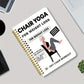 🧘‍♀️Hot Sale🔥30-Day Chair Yoga Weight Loss Spiral Notebook & Exercise Guide