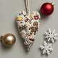 🎅Best Christmas Gift💖DIY Heart Shaped Hand Embroidered Christmas Ornament/Ornament Kit