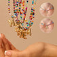 🔥BUY 1 GET 1 FREE🌈 Letter Beaded Necklace for Women🔤A-Z
