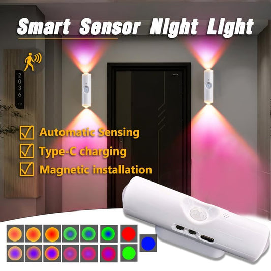 🎁Last Day Special Offer-60% OFF💡⏳Rechargeable Smart LED Motion Sensor Ambient Light