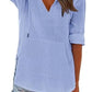 Women's V-Neck Hooded Beach Cover-Up