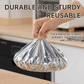 🍽️Reusable Aluminum Foil Thermal Food Cover — Heat-Retaining, Washable & Freshness-Preserving Kitchen Essential💞50K+ SOLD!