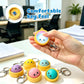 🔥 LAST DAY 49% OFF🔥  Cute Dumpling Pressable Fidget Keychain - touch sensing light