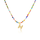 🔥BUY 1 GET 1 FREE🌈 Letter Beaded Necklace for Women🔤A-Z