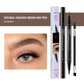 Buy 1 Get 1 Free💖 Achieve Perfect Brows Instantly✨2-in-1 Dual-Ended Eyebrow Pen