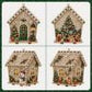 🔥 49% OFF🎄Christmas Pearl Cottage Art Kit | Pre-Cut Wooden Panels, Sparkling Rhinestones, Pearl Beads & Complete Tools for a 3D Holiday House ✨