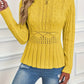 🔥 This Week’s Special – 50% OFF!! ⏰Women's Chunky-Knitted Crew Neck Peplum Sweater🧶👚
