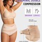 🌸Last Day-Buy 1 Get 3 Packs✨Plus-Size High-Waist Cross Tummy Control Panties ✨