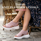 ⏳2026 Summer Hot Sale 70% OFF🎁Women’s Knit Platform Sandals – Lightweight, Breathable & Arch-Supported 🏝️☁️  Cushioned Memory Foam Footbed • Non-Slip Sole • All-Day Comfort for Summer Walks, Holidays & City Days 🎁🇬🇧