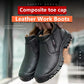 Durable Slip-On Steel Toe Cap Boots