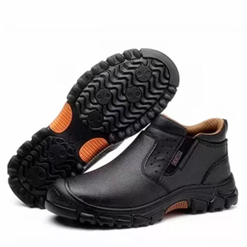 Durable Slip-On Steel Toe Cap Boots