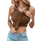 💖Last Day Special Price-Up to 80% Off !!💖Ribbed Stretchy Tank Top with Shelf Bra