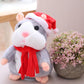 🐹 Last Day Special Price £9.99!✨Talking Hamster Plush – repeats whatever you say, auto head-shaking, hilarious fun for kids & adults.🎁