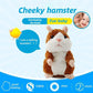 🐹 Last Day Special Price £9.99!✨Talking Hamster Plush – repeats whatever you say, auto head-shaking, hilarious fun for kids & adults.🎁