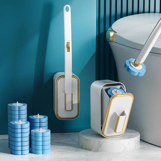 🔥Last Day Sale 50% OFF🔥Wall-Mounted Innovative Toilet Brush Set 🚽✨