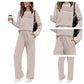 ⏳LAST DAY SALE 70% OFF🔥Women's Crew Neck Top & Drawstring Pants Set